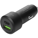 Billaddare USB Batterier & Laddbart Deltaco USBC-CAR122