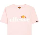 Ellesse Dam T-shirts Ellesse Alberta Cropped Tee - Light Pink
