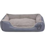 VidaXL Hundar - Hundbäddar, Hundfiltar & Kylmattor Husdjur vidaXL Dog Bed with Upholstered Cushion XL