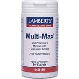 Lamberts C-vitaminer Vitaminer & Mineraler Lamberts Multi-Max 60 st