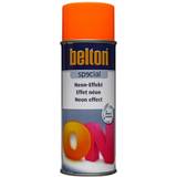 Belton Utomhusfärger Målarfärg Belton Neon effekt Metallfärg Orange 0.4L