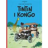 Serier & Grafiska romaner - Svenska Böcker Tintins äventyr 2 : Tintin i Kongo (Inbunden)