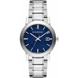 Burberry Herr Armbandsur Burberry the City Check Stamped Dial Stainless Steel Men's (BU9031)
