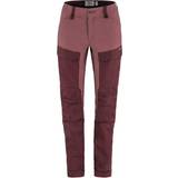 40 - Lila Byxor & Shorts Fjällräven Keb Trousers Curved W Reg - Port/Mesa Purple