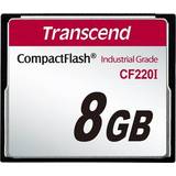 8 GB - Compact Flash Minneskort Transcend Industrial Compact Flash 220x 8GB
