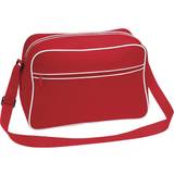 BagBase Väskor BagBase Retro Shoulder Bag - Classic Red/White