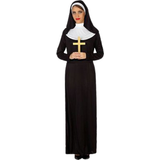Spöken Maskerad Th3 Party Nun Costume for Adults