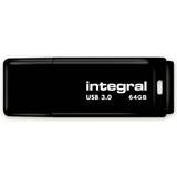 Integral 64 GB USB-minnen Integral USB 3.0 Black 64GB