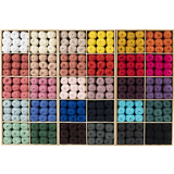 OekoTex Cotton Yarn Mixed Colors 170m 300pcs