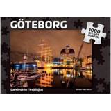 Göteborgs Landmark in Kvällsljus Puzzle 1000 Bitar
