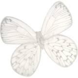 Vingar Tillbehör Den Goda Fen Child Butterfly Wings White Silver