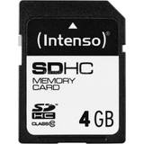 4 GB Minneskort Intenso SDHC Class 10 20/12MB/s 4GB