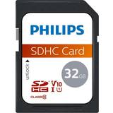 Philips Minneskort Philips SDHC Class 10 UHS-I U1 80MB/s 32GB