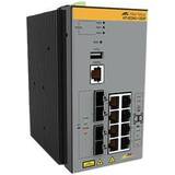 Allied Telesis Gigabit Ethernet - PoE Switchar Allied Telesis AT-IE340-12GT-80