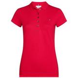 14 - Dam Pikétröjor Tommy Hilfiger Women Core Heritage Polo Shirt - Apple Red