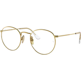 Guld - Titan Glasögon & Läsglasögon Ray-Ban Round Titanium Optics RX8247V