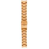 Herr - Rostfritt stål Klockarmband Bobroff BFS002 Watch Strap 22mm - Rose Gold