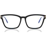 Spräcklig / Tortoise Terminal- & Blue Light-glasögon Tom Ford FT5707-B Blue-Light Block