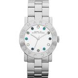 Marc By Marc Jacobs 5 ATM (50m) Armbandsur Marc By Marc Jacobs Amy with Crystal Ladies 36mm (MBM3140)