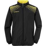 Uhlsport Goal Rain Jacket Unisex - Black/Lime Yellow