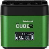 Kamerabatteriladdare - Laddare Batterier & Laddbart Hähnel ProCube 2 Charger for Fujifilm Compatible