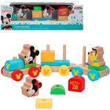 Musse Pigg Leksaksfordon Tåg Mickey & Minnie 14 pcs 34 cm (18 månader)