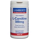 Lamberts Aminosyror Lamberts L-Carnitine 500mg 60 st