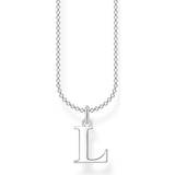 Halsband bokstav Thomas Sabo Letter L Necklace - Silver
