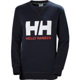 Helly Hansen Dam Överdelar Helly Hansen W HH Logo Crew Sweatshirt - Navy