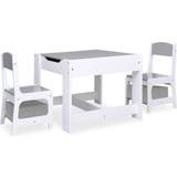 VidaXL Möbelset vidaXL Children's Table with 2 Chairs