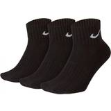 Nike Ankelstrumpor & Sneakerstrumpor - Herr Nike Cushion Training Ankle Socks 3-pack Unisex - Black/White