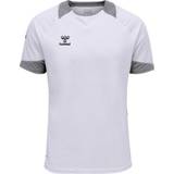 Hummel Herr T-shirts & Linnen Hummel Lead SS Poly Jersey Men - White