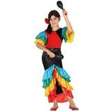 Th3 Party Female Rumba Dancer Children Costume