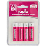 Jupio Batterier - Laddningsbara standardbatterier Batterier & Laddbart Jupio Rechargeable AA Direct Power Plus Compatible 4-pack