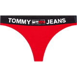 Tommy Hilfiger Contrast Waistband Logo Thong - Primary Red