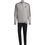 Adidas Herr Jumpsuits & Overaller adidas Aeroready Essentials 3-Stripes Tracksuit Men - Medium Grey Heather/Black