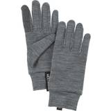 Gråa - Herr Handskar & Vantar Hestra Merino Touch Point 5-finger Gloves - Grey