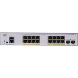 Cisco Gigabit Ethernet - PoE Switchar Cisco Business 350-16P-E-2G