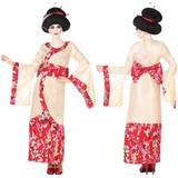 Maskeradkläder Th3 Party Geisha Costume for Adults Pink