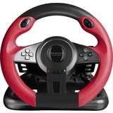 PlayStation 3 Ratt- & Pedalset SpeedLink Trailblazer Gaming Steering Wheel - Black/Red