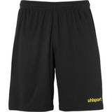 Uhlsport Center Basic Short Without Slip Unisex - Black/Lime Yellow