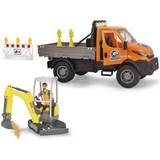Dickie Toys Byggleksaker Dickie Toys Road Construction Set, Try Me frigång Iveco Truck Road Construction Set, Try Me 203837020 1 st