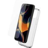Bigben Skal & Fodral Bigben Transparent Case + Tempered Glass for iPhone 13 Pro Max