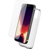 Bigben Skal & Fodral Bigben Transparent Case + Tempered Glass for iPhone 13 mini