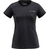 Vaude Bomull - Dam Överdelar Vaude Women's Brand T-shirt - Black