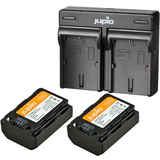 Kamerabatterier - Laddare - Li-ion Batterier & Laddbart Jupio CSO1004V3