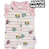 Rosa Playsuits Barnkläder Cerda Baby Minnie Mouse - White Pink