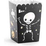 PartyDeco Popcorn Box Boo 6-pack