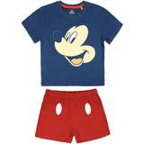 Korta ärmar Nattplagg Cerda Mickey Single Jersey Short Pyjamas - Navy
