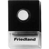 Svarta Elartiklar Friedland 1003-32 Honeywell Doorbell Push Button